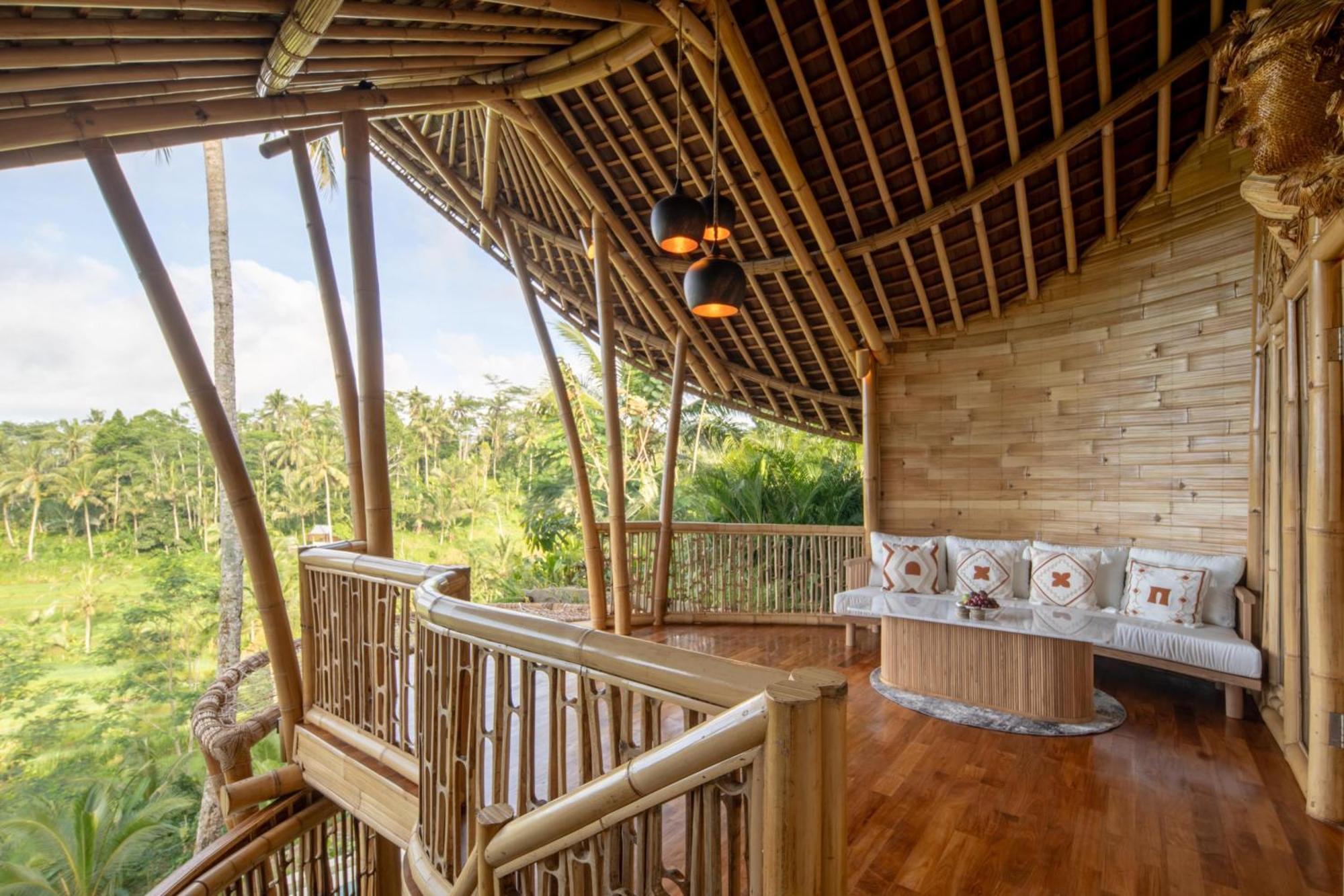 Bambootel Sawah View ウブド エクステリア 写真